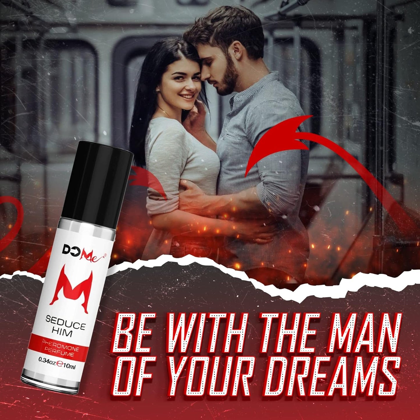 SEDUCE HIM Pheromone Cologne for Women to Attract Men